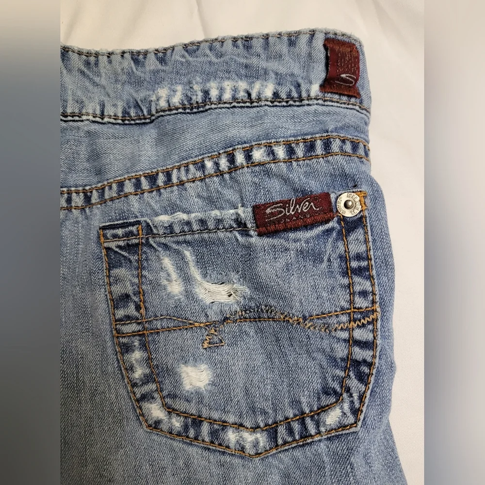 Silver Jeans Womens Jean Shorts Size 26 - Picture 11 of 14
